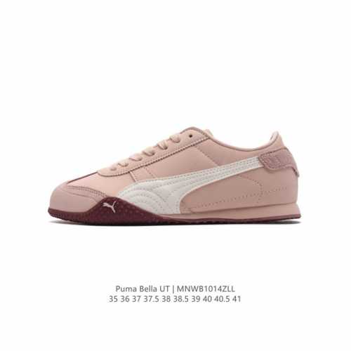 彪马 Puma Bella Ut 时尚百搭 舒适 防滑 低帮 生活休闲鞋 薄底鞋。继将 Speedcat Og 带回后，Puma 再以档案室的经典鞋型 Bell