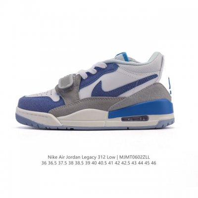 耐克 Aj 乔丹 Air Jordan Legacy 312 低帮运动鞋 Aj312 乔312百搭篮球鞋 酷炫混搭，谁人不爱？Air Jordan Legacy