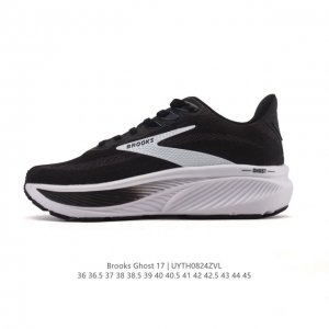 新品公司级 布鲁克斯Brooks Ghost 幽灵 17 经典鞋款厚底增高运动老爹鞋，Max 坐垫。搭载 Dna Loft V3 氮气超临界发泡中底，前掌厚度