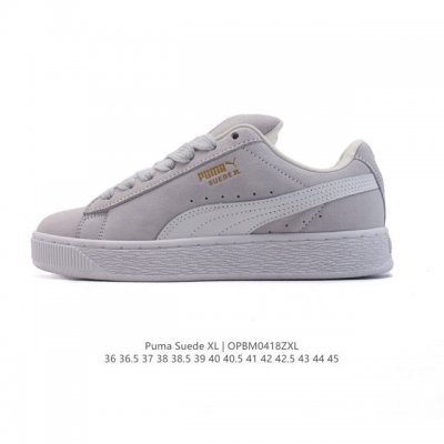彪马 puma 休闲板鞋 Suede Xl系列经典翻毛皮厚底防滑耐磨舒适透气运动鞋 新年穿有型 时尚 穿搭 球鞋 穿搭 时尚 潮流 面包鞋 puma面包鞋，