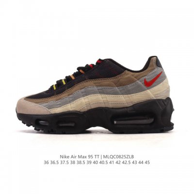 Nike 耐克 Air Max 95 潮流百搭 气垫缓震慢跑鞋 休闲防滑运动鞋！Nike耐克跑步鞋经典透气舒适运动鞋休闲鞋。为了迎接今年的世界地球日，Nike