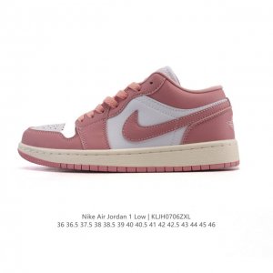公司级 头层皮 耐克 乔丹Air Jordan 1 Low Aj1 乔1 乔丹1代Aj1 低帮复古文化休闲运动篮球鞋。从1985 年面世的元年款汲取设计灵感，采