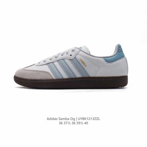 阿迪达斯 德训鞋 Adidas Originals Samba Og Shoes 经典运动鞋小白鞋 T头鞋 女板鞋 彰显休闲摩登风情的时尚经典鞋。它诞生于50年