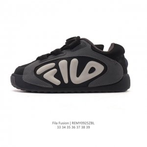 公司级 斐乐 儿童款 亲子款 老爹鞋 Fila Fusion 厚底增高百搭运动板鞋 意大利百年经典运动品牌，网红单品 小红书推荐爆款 Fila斐乐新款小白鞋斐乐