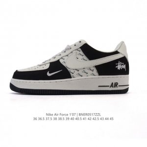 耐克Nike Air Force 1 Low 空军一号 Af1 2025年新款 小白鞋 低帮百搭厚底增高休闲运动板鞋 柔软 弹性十足的缓震性能和出色的中底设计