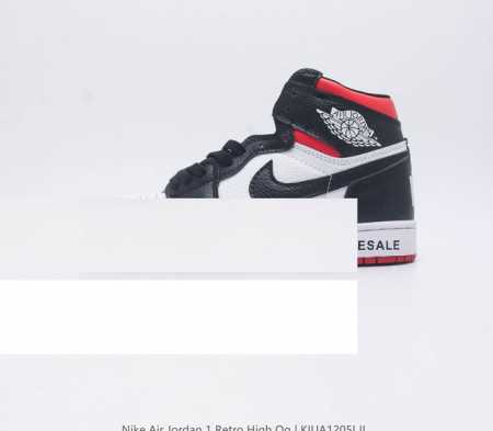 真二层 耐克 Nike Air Jordan 1 Retro High Og 乔丹一代aj1 乔1 Aj1 高帮篮球鞋复刻运动鞋 皮面高帮板鞋的设计灵感源自运动 - 点击图像关闭