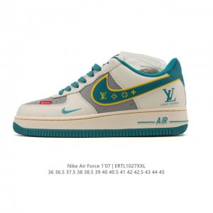 公司级 Af1耐克 Nike Air Force 1 ‘07 Low 空军一号 厚底增高百搭运动板鞋 原楦头原纸板 打造纯正空军版型，专注外贸渠道 全掌内置蜂窝
