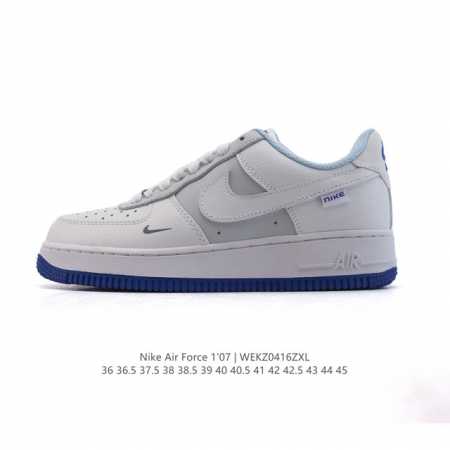 耐克 Nike Air Force 7 Low 2025新年新款 空军一号含气垫 小白鞋 低帮百搭厚底增高休闲运动板鞋。柔软、弹性十足的缓震性能和出色的中底设计 - 点击图像关闭