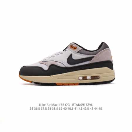 耐克nike Air Max 1'86 Og 经典复古小气垫缓震跑步鞋，穿上nike Air Max 1 '86 Og 高尔夫球鞋，成就街头传奇。该鞋款舒适耐穿 - 点击图像关闭