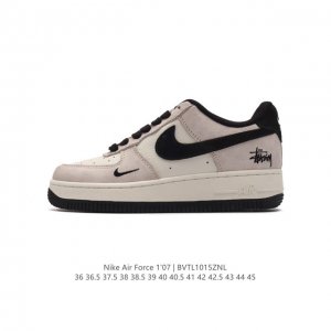 公司级 Af1耐克 Nike Air Force 1 ‘07 Low 空军一号 厚底增高百搭运动板鞋 原楦头原纸板 打造纯正空军版型，专注外贸渠道 全掌内置蜂窝