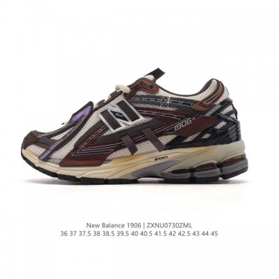 公司级 新百伦 New Balance M1906系列 复古运动鞋单品宝藏老爹鞋款。作为Nb最经典的档案鞋型之一，与 2一样，1906有着Nb最成熟的技术加持和