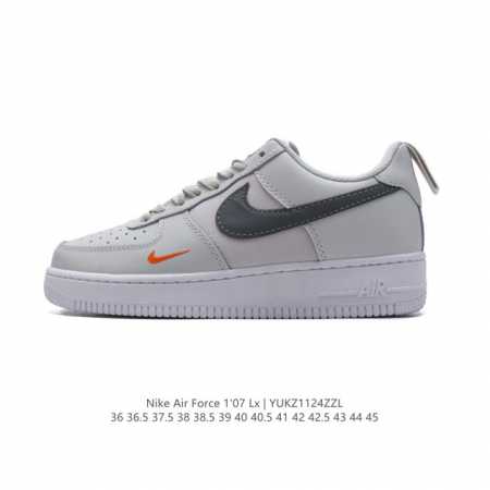 耐克 Nike Air Force 1 '07 Low 空军一号含气垫 小白鞋 低帮百搭厚底增高休闲运动板鞋。柔软、弹性十足的缓震性能和出色的中底设计，横跨复古 - 点击图像关闭
