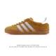 160 阿迪达斯 Adidas Originals Gazelle Indoor复古三叶草防滑透明橡胶板鞋经典运动鞋。这款经典鞋,忠于原版设计,缀撞色三条纹和鞋