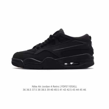 公司级 耐克 新款 Nike Air Jordan 4 Retro OG 低帮 迈克尔 乔丹AJ4代乔4 复古休闲运动文化篮球鞋。秉承轻量化的速度型篮球鞋设计思 - 点击图像关闭