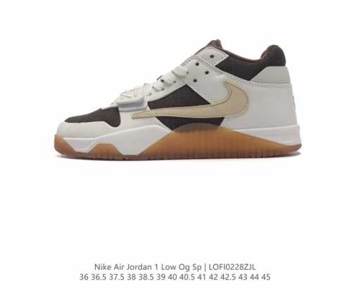 耐克 Nike Air Jordan 1 Low Og Sp Military Blue Aj1乔1 倒勾 低帮篮球鞋 Aj1 乔丹1代 Aj1 乔1 反向脚趾