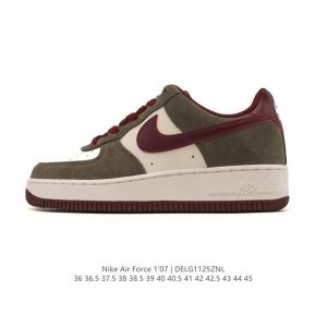 公司级 新款 Af1耐克 Nike Air Force 1 ‘07 Low 空军一号 气垫厚底增高百搭运动板鞋 原楦头原纸板 小白鞋 打造纯正空军版型，专注外贸
