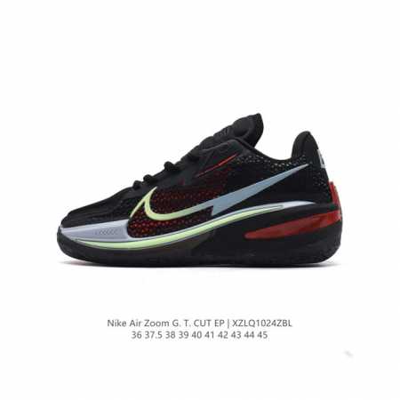 公司级 耐克 Nike Air Zoom G.T. Cut EP 男女士篮球鞋 专为力求在场上大展身手的篮球运动员打造。该鞋款脚感轻盈，贴地设计旨在缩短触地时间 - 点击图像关闭