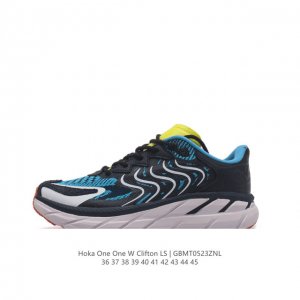 Hoka X Satisfy Clifton Ls限量 男女款夏季克利夫顿 Ls运动休闲鞋cliftonls复古透气专业奔跑运动鞋跑步鞋，这双联名鞋承载了对跑步