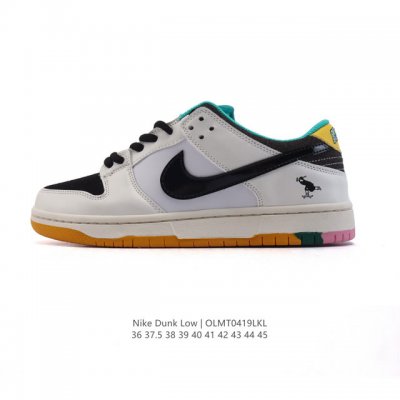 耐克 Nike Dunk Low Retro 运动鞋 经典复古板鞋 作为 80 年代经典篮球鞋款，起初专为硬木球场打造，后来成为席卷街头的时尚标杆，现以经典细节