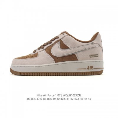 公司级 Af1耐克 Nike Air Force 1 ‘07 Low 空军一号 厚底增高百搭运动板鞋 原楦头原纸板 打造纯正空军版型，专注外贸渠道 全掌内置蜂窝
