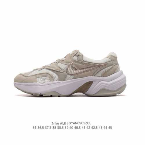 耐克nk Air Pegasus Al8舒适百搭耐磨透气低帮跑步鞋时尚厚底老爹鞋专为跑者打造的熟悉弹力脚感再度回归 助你攻克各种目标 再不然 也能为你增添足下风