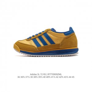 公司级 阿迪达斯adidas Sl 72 Shoes 经典复古薄底运动鞋 T头鞋 三叶草复古休闲跑步鞋休闲运动鞋 这款经典运动鞋携复古型格，来访你的活力日常 采