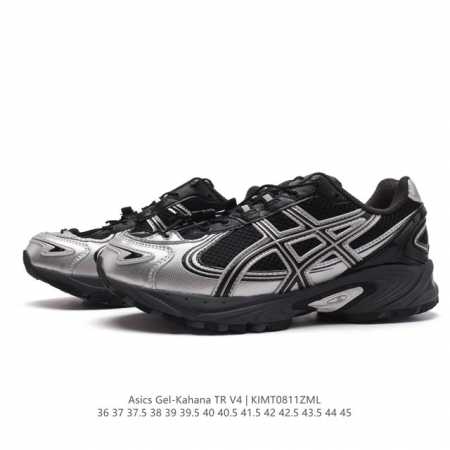 asics Gel-Kahana Tr V4 亚瑟士户外运动鞋户外运动鞋 脚感非常好透气 户外登山鞋，这双鞋极具户外运动风格设计，大底与中底采用了ahar耐磨橡 - 点击图像关闭