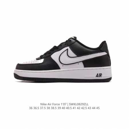 耐克 Nike Air Force 1 '07 Low 空军一号含气垫 低帮百搭厚底增高休闲运动板鞋。柔软、弹性十足的缓震性能和出色的中底设计，横跨复古与现代的 - 点击图像关闭