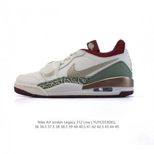 公司级耐克 Aj 乔丹 Air Jordan Legacy 312 低帮运动鞋 Aj312 乔312百搭篮球鞋 酷炫混搭，谁人不爱？Air Jordan Leg