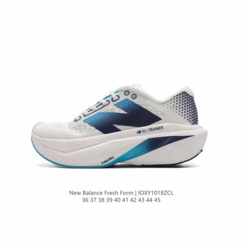 公司级 新百伦 [New Balance] Fresh Form 男女士运动鞋 厚底增高跑鞋，这款跑鞋不仅有着以大数据为基础的FRESH FOAM虎蜂大底，还有