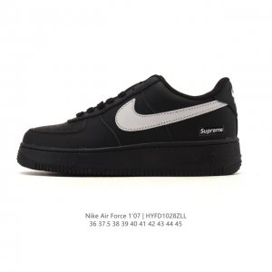 耐克 Nike Air Force 1 '07 Low 空军一号含气垫 低帮 小白鞋 百搭厚底增高休闲运动板鞋。柔软、弹性十足的缓震性能和出色的中底设计，横跨复