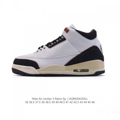 公司级 耐克 乔丹 Aj3 耐克 Nike Air Jordan 3 Retro Se 乔3 复刻篮球鞋 乔丹3代 三代 男女子运动鞋，作为 Aj 系列中广受认