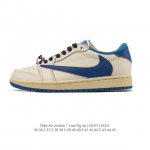 公司级 真标 耐克 Nike Air Jordan 1 Low Og Sp Military Blue Aj1乔1倒勾 2025年新款 低帮篮球鞋 Aj1 乔丹