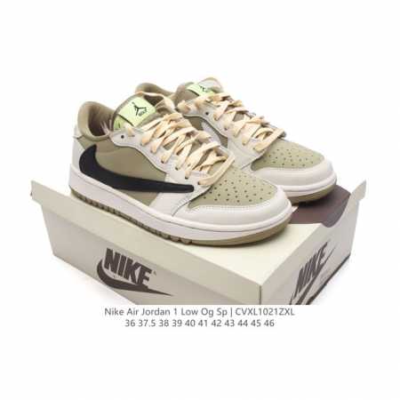 真标 耐克 Nike Air Jordan 1 Low OG SP Military Blue AJ1乔1 倒勾低帮篮球鞋 AJ1 乔丹1代 aj1 乔1 反向 - 点击图像关闭