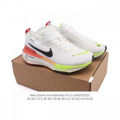 耐克 Nike Zoomx Invincible Run Fk 3 机能风格运动鞋 厚底增高老爹鞋。最新一代的Invincible 第三代来了！首先鞋面采用的是