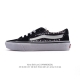 万斯 Vans Sk8-Low 经典款 小红书爆款低帮休闲帆布拼接硫化板鞋 工艺：硫化1:1 重量1:1、真标、原钢印、材质标、鞋型标、合格证 尺码：35 36