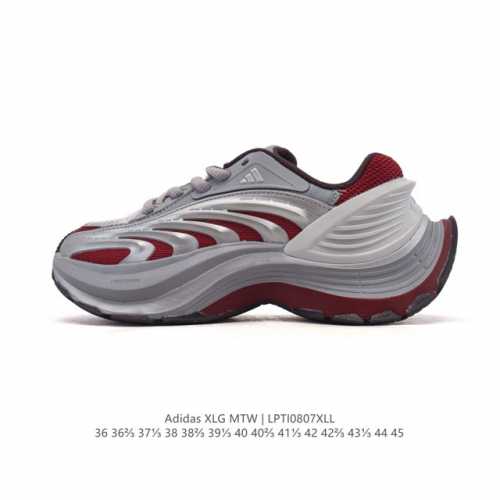 公司级 阿迪达斯 Adidas Xlg Mtw系列 舒适 织物防滑耐磨 低帮跑步鞋 男女同款休闲跑步鞋限定配色 设计感炸裂，巴黎世家最强平替#阿迪达斯Fos系列