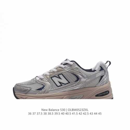 新百伦 Nb530运动鞋 New Balance 530 复古跑鞋厚底增高老爹运动鞋 Nb530这鞋双确实是nb家经复典古款式之一，以全科新技诠释，成打功造53