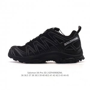 新品公司级 Salomon萨洛蒙 Xa pro 3D 户外运动 网布减震防滑透气 低帮跑步鞋 男女同款 沙场灰#萨洛蒙Xapro3D 大面积的织物材质让质感超级