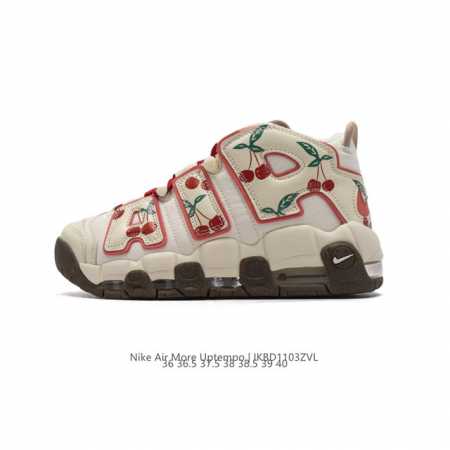 耐克 Nike Air More Uptempo '96 皮蓬全掌气垫女子运动鞋厚底增高缓震慢跑鞋。续写 20 世纪 80 年代和 90 年代篮球运动飞速发展的 - 点击图像关闭