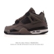 耐克 Nike Air Jordan 4 Retro Og迈克尔 乔丹Aj4代乔4 中帮复古休闲运动文化篮球鞋。秉承轻量化的速度型篮球鞋设计思想完成设计，降低重