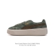 特价 彪马 PUMA Suede Platform Gold 蕾哈娜 厚底 松糕休闲百搭板鞋 复古潮女鞋时尚运动鞋 货号: 397233 Size: 35-40