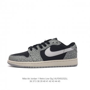 耐克 乔丹air Jordan 1 Low Aj1 乔1 乔丹1代aj1 低帮复古文化休闲运动篮球鞋。该鞋款从 1985 年元年款汲取设计灵感，焕新演绎简约经典