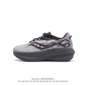 公司级saucony Triumph 20 N索康尼胜利20代旗舰级缓震型跑鞋 市面最好的顶级产物 全网独一无巅峰之作 货号：S20881-215 码数：35.