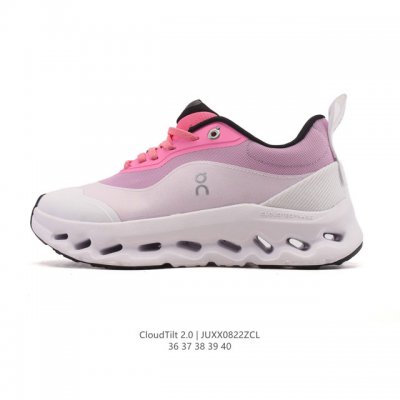 昂跑 On 训练鞋Cloudtitl 2.0 新品男女同款防水缓震徒步鞋 厚底增高运动老爹鞋。缓震性能提升：Cloudtilt 2.0采用了先进的缓震技术，能够
