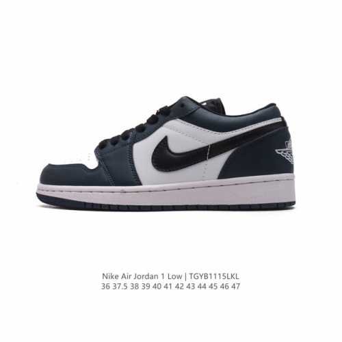 耐克 乔丹air Jordan 1 Low Aj1 乔1 乔丹1代aj1 低帮复古文化休闲运动篮球鞋。该鞋款从 1985 年元年款汲取设计灵感，焕新演绎简约经典