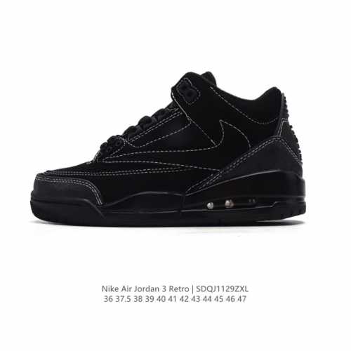 耐克 乔丹 Aj3 耐克 Nike Air Jordan 3 Retro Se 乔3 复刻篮球鞋 乔丹3代 三代 男女子运动鞋，作为 Aj 系列中广受认可的运动