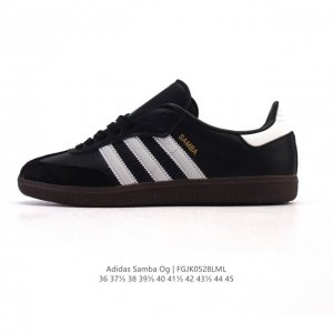 阿迪达斯 德训鞋 Adidas Originals Samba Og Shoes 经典运动鞋小白鞋 T头鞋 男女鞋 彰显休闲摩登风情的时尚经典鞋 它诞生于50年