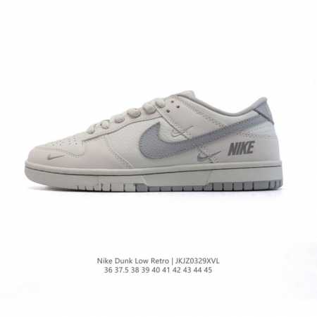 公司级 耐克 Nike Dunk Low Retro 运动鞋复古板鞋2025年新款，作为 80 年代经典篮球鞋款，起初专为硬木球场打造，后来成为席卷街头的时尚标 - 点击图像关闭