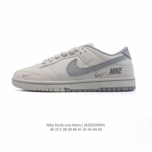 公司级 耐克 Nike Dunk Low Retro 运动鞋复古板鞋2025年新款，作为 80 年代经典篮球鞋款，起初专为硬木球场打造，后来成为席卷街头的时尚标